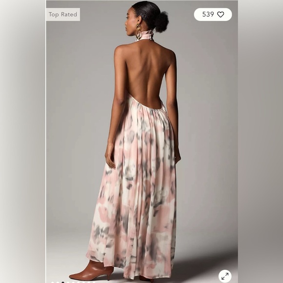 Maeve Halter Sheer Printed Maxi Dress by Anthropologie
Host Pick ⭐️ - Picture 3 of 10